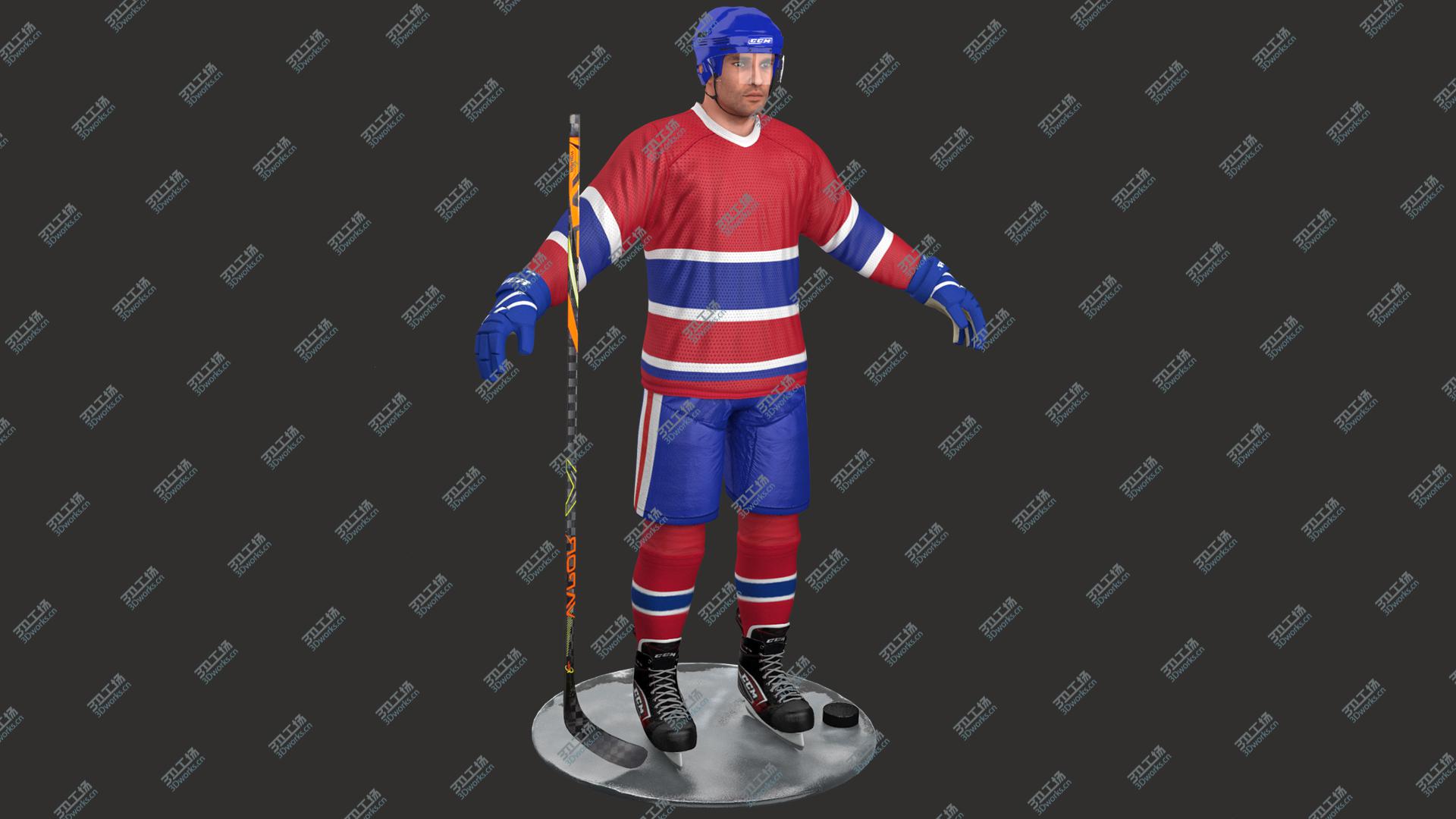 images/goods_img/20210313/Hockey Player 3 PBR Rigged 3D model/3.jpg